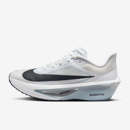 FN8454-104 Nike Zoom Fly 6 White Pure Platinum Obsidian Mist Gridiron (Men's)