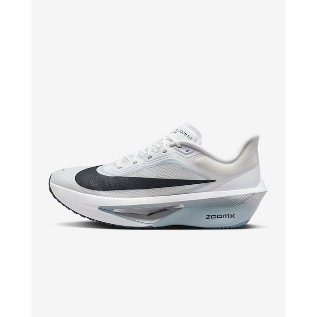 FN8454-104 Nike Zoom Fly 6 White Pure Platinum Obsidian Mist Gridiron (Men's)