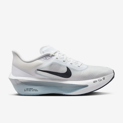 FN8454-104 Nike Zoom Fly 6 White Pure Platinum Obsidian Mist Gridiron (Men's)