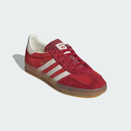IE1051 adidas Originals Gazelle Indoor Red White Gum (Women's)