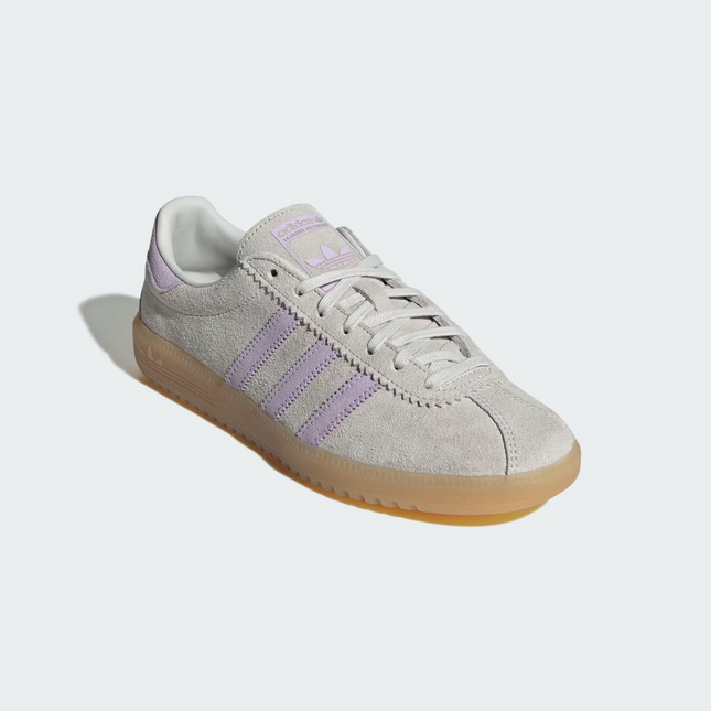 JS3975 adidas Originals  Bermuda Grey One Powder Plum Gum (Women's)