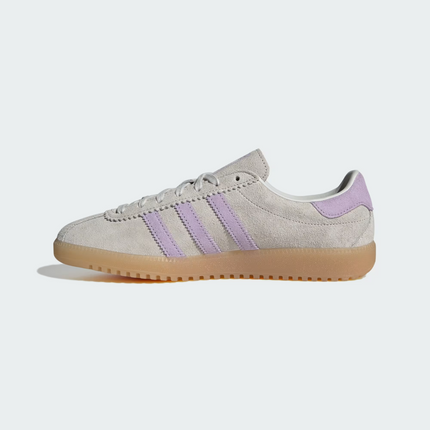 JS3975 adidas Originals  Bermuda Grey One Powder Plum Gum (Women's)