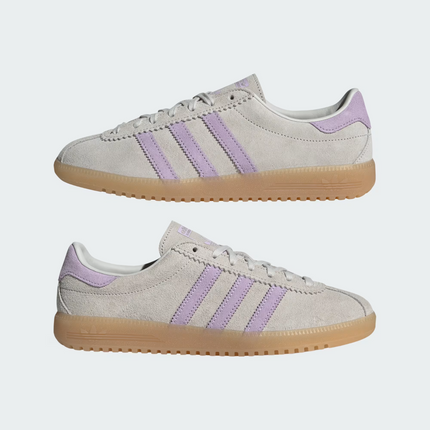 JS3975 adidas Originals  Bermuda Grey One Powder Plum Gum (Women's)