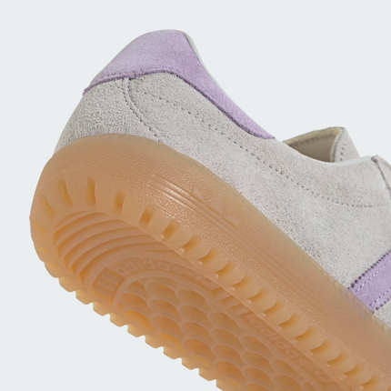 JS3975 adidas Originals  Bermuda Grey One Powder Plum Gum (Women's)