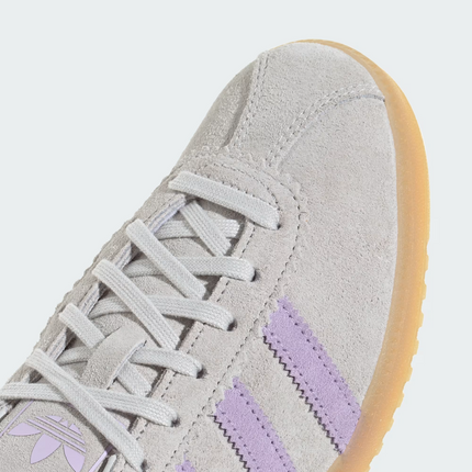 JS3975 adidas Originals  Bermuda Grey One Powder Plum Gum (Women's)