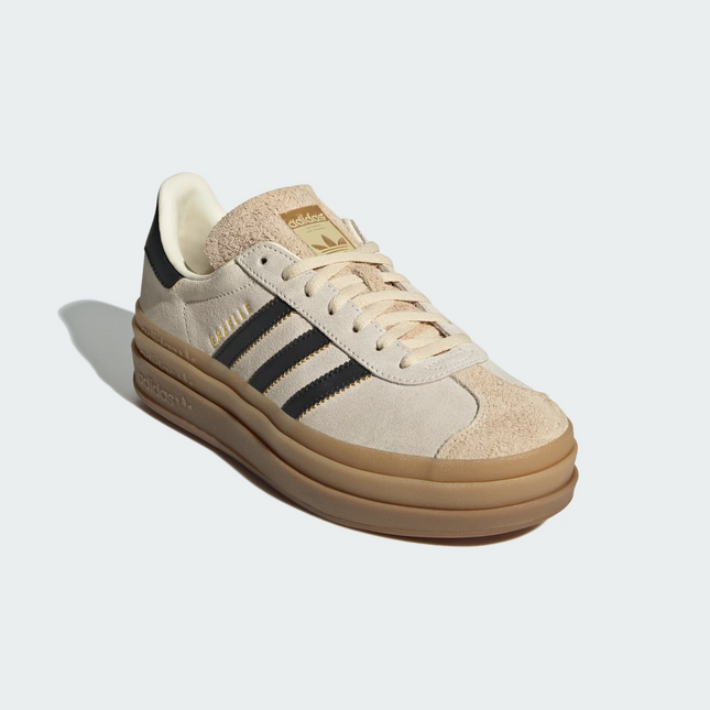 JS3892 adidas Originals  Gazelle Bold Cream White Core Black (Women's)