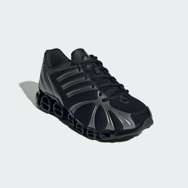 JQ0553 adidas Mega Ghostride Core Black Iron Metallic (Women's)