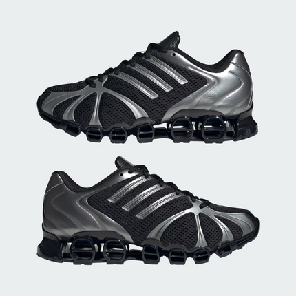 JQ0553 adidas Mega Ghostride Core Black Iron Metallic (Women's)