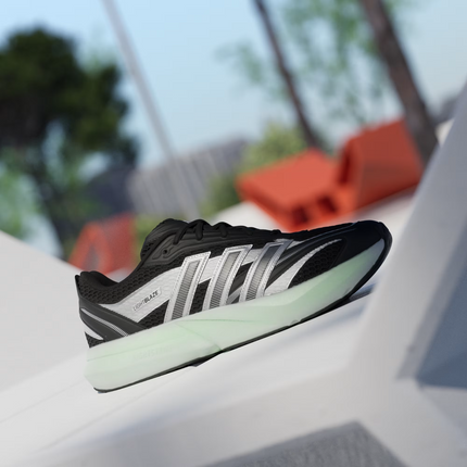 JP6321 adidas Lightblaze Glow Core Black Silver Metallic Lime Burst (Men's)