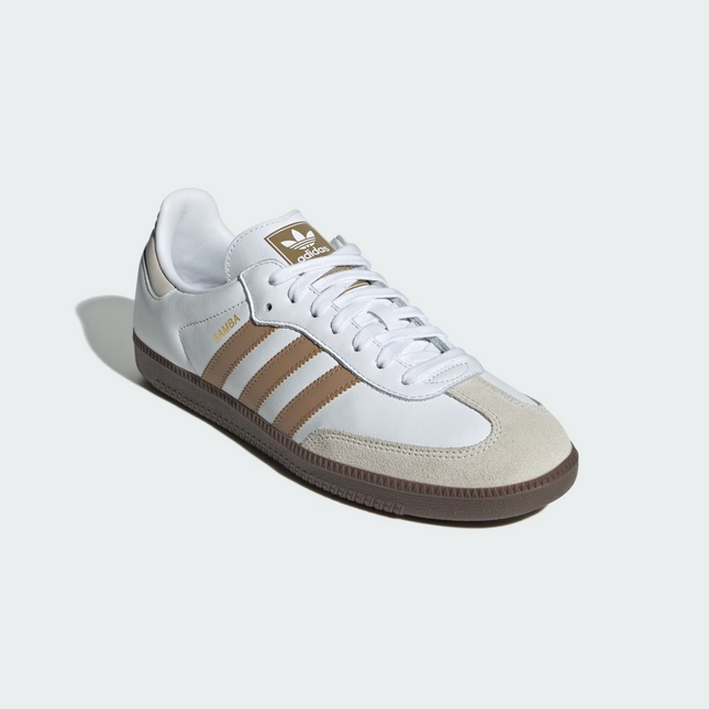 JR0912 adidas Originals Samba OG Cloud White Cardboard Gum (Men's)