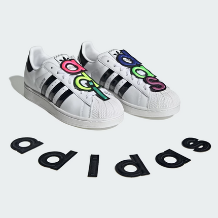 JR3584 Jeremy Scott �~ adidas Originals Superstar 2 Cloud White Core Black(Men's)