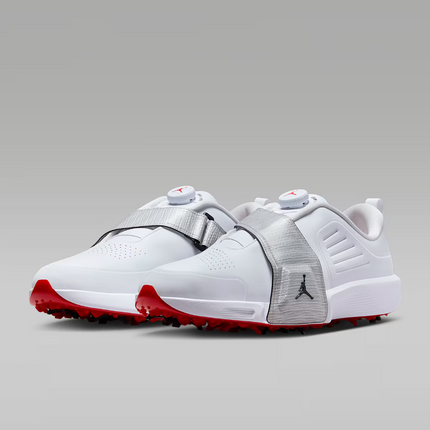 FV6338-100 Nike Jordan Air Rev Golf White Black Metallic Silver (Men's)