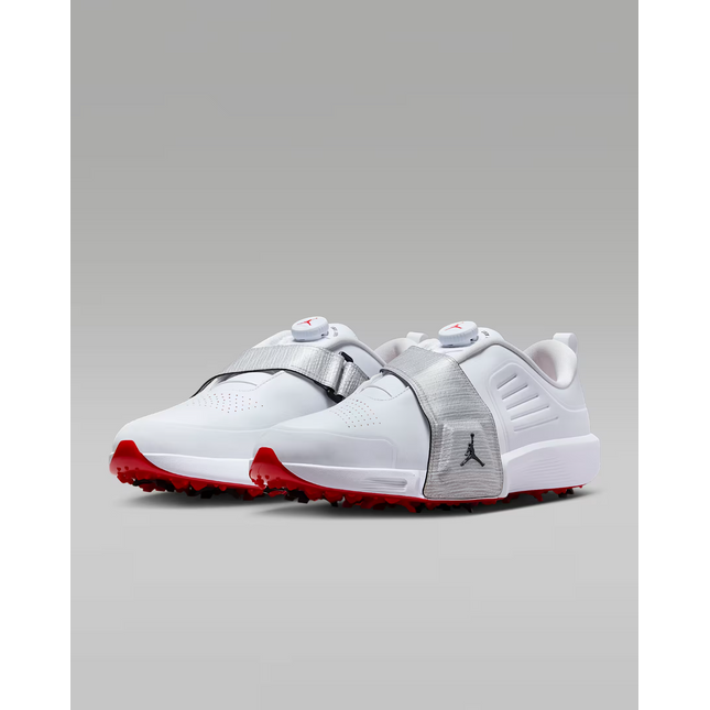 FV6338-100 Nike Jordan Air Rev Golf White Black Metallic Silver (Men's)