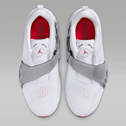 FV6338-100 Nike Jordan Air Rev Golf White Black Metallic Silver (Men's)