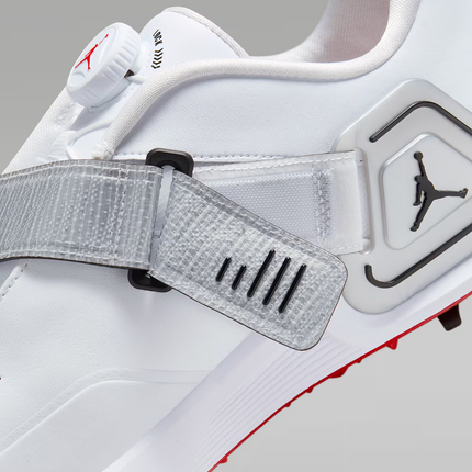 FV6338-100 Nike Jordan Air Rev Golf White Black Metallic Silver (Men's)