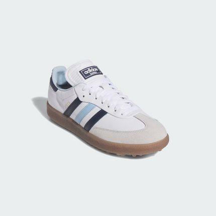 JP8650 adidas Originals Golf Samba Golf Full Grain Leather Cloud White (Men's)