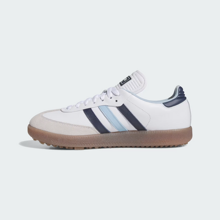 JP8650 adidas Originals Golf Samba Golf Full Grain Leather Cloud White (Men's)