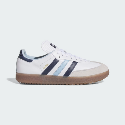 JP8650 adidas Originals Golf Samba Golf Full Grain Leather Cloud White (Men's)