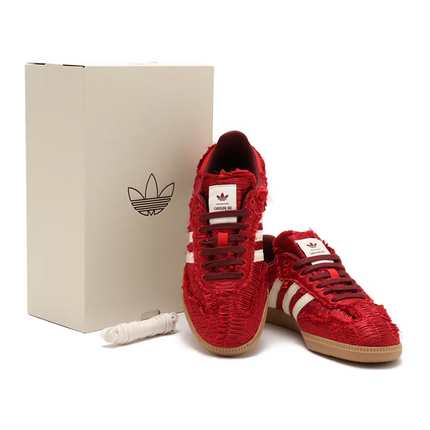 JP9281 Caroline Hu adidas Originals Samba Power Red Cream White Shado (Women's)