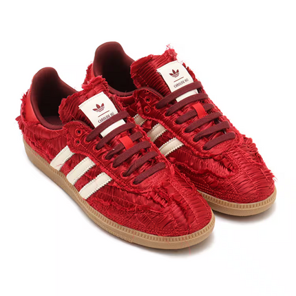 JP9281 Caroline Hu adidas Originals Samba Power Red Cream White Shado (Women's)