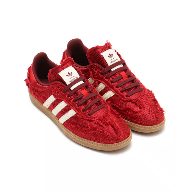 JP9281 Caroline Hu adidas Originals Samba Power Red Cream White Shado (Women's)