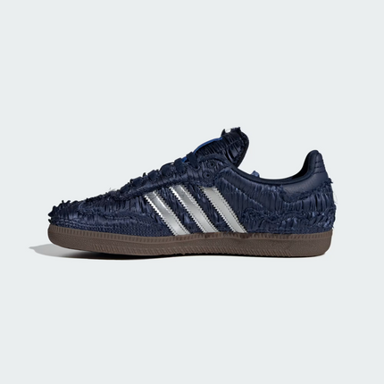 JP9282 Caroline Hu adidas Originals Samba Dark Blue Silver Metallic (Women's)