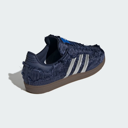 JP9282 Caroline Hu adidas Originals Samba Dark Blue Silver Metallic (Women's)
