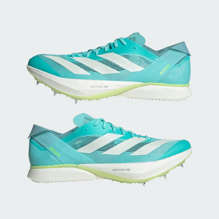 JH5229 adidas Adizero Avanti Blue Zero Metalic Lucid Lemon (Men's)