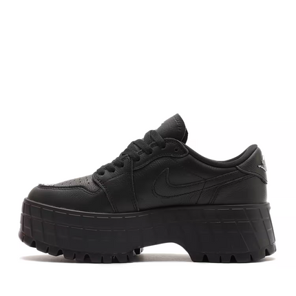 HF3184-001 Nike Air Jordan 1 Brooklyn Low Triple Black (Women's)