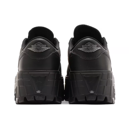 HF3184-001 Nike Air Jordan 1 Brooklyn Low Triple Black (Women's)