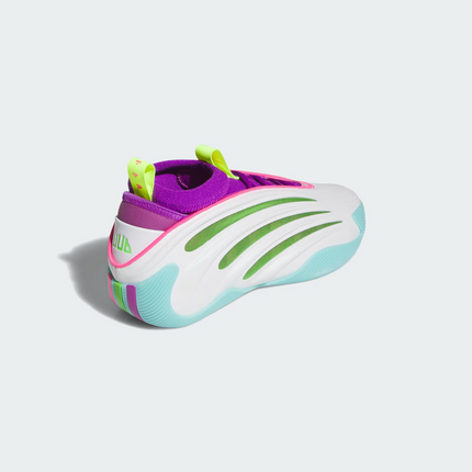 JQ4003 Jalen Williams �~ adidas Harden Vol.9 Footwear White Lucid Lime (Men's)