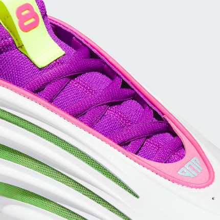 JQ4003 Jalen Williams �~ adidas Harden Vol.9 Footwear White Lucid Lime (Men's)