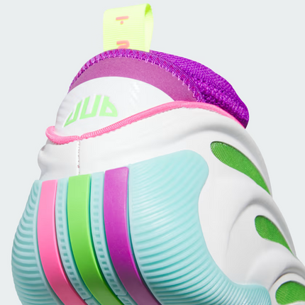 JQ4003 Jalen Williams �~ adidas Harden Vol.9 Footwear White Lucid Lime (Men's)