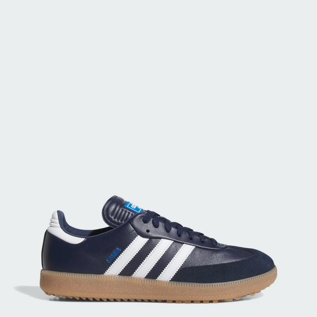JP8544 adidas Originals Samba Golf Full Grain Leather Night Indigo (Men's)