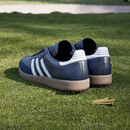 JP8544 adidas Originals Samba Golf Full Grain Leather Night Indigo (Men's)