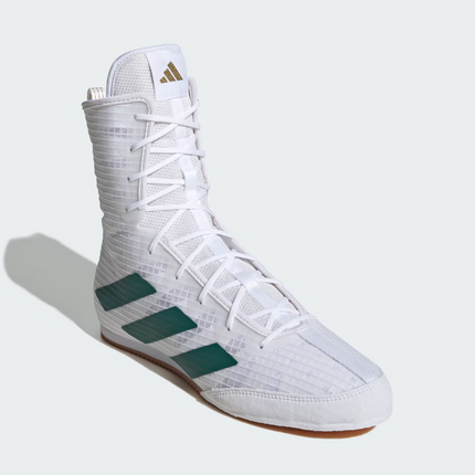 IH2731 adidas Box Hog 4 Cloud White Collegiate Green Core Black (Men's)