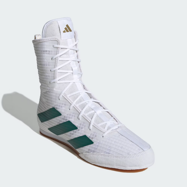 IH2731 adidas Box Hog 4 Cloud White Collegiate Green Core Black (Men's)