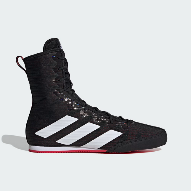 IH2730 adidas Box Hog 4 Core Black Cloud White Pure Ruby (Men's)