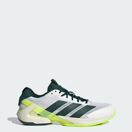 JR2714 adidas Adizero Ubersonic 5 Tennis Cloud White Aurora Ivy  (Men's)