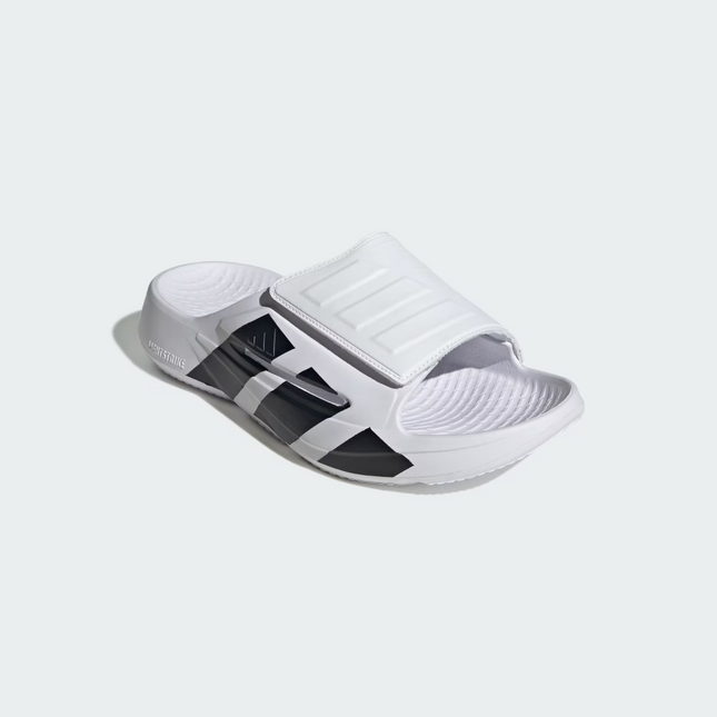 JS3584 adidas Lightblaze Slide Cloud White Core Black (Men's)