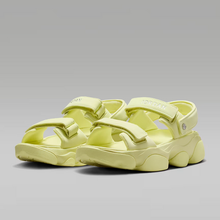 FN5036-302 Nike Jordan Deja Sandal Luminous Green Metallic Silver (Women's)