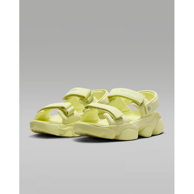 FN5036-302 Nike Jordan Deja Sandal Luminous Green Metallic Silver (Women's)