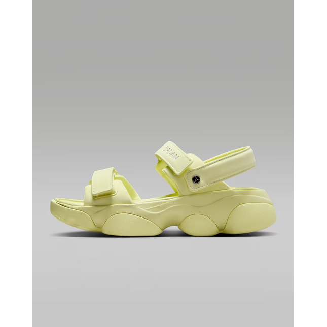 FN5036-302 Nike Jordan Deja Sandal Luminous Green Metallic Silver (Women's)