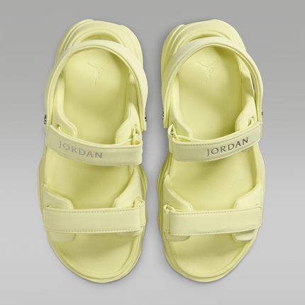 FN5036-302 Nike Jordan Deja Sandal Luminous Green Metallic Silver (Women's)