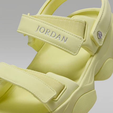 FN5036-302 Nike Jordan Deja Sandal Luminous Green Metallic Silver (Women's)