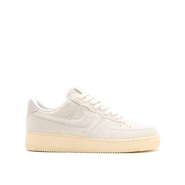 II7398-100 Nike Air Force 1 Low Faux Pony Hair White (Women's)
