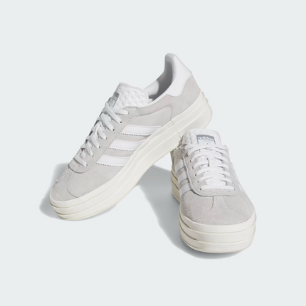 HQ6893 adidas Originals Gazelle Bold Gray Two Footwear White Core (Women's)