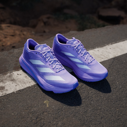 IH8198 adidas Adizero SL2 Running Violet Fusion Lucid Lemon Cobalt Blue(Women's)