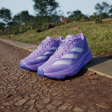 IH8198 adidas Adizero SL2 Running Violet Fusion Lucid Lemon Cobalt Blue(Women's)