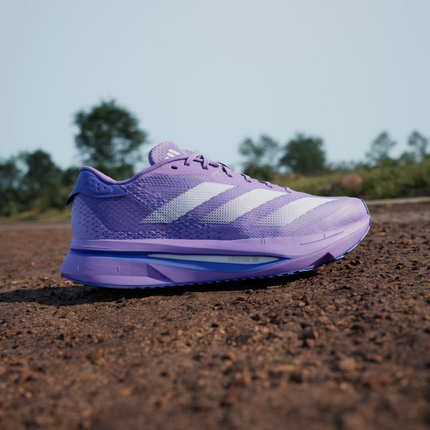 IH8198 adidas Adizero SL2 Running Violet Fusion Lucid Lemon Cobalt Blue(Women's)